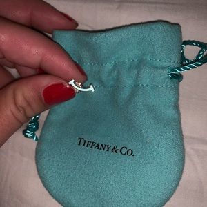 AUTHENTIC Tiffany T  Smile Earring (one)